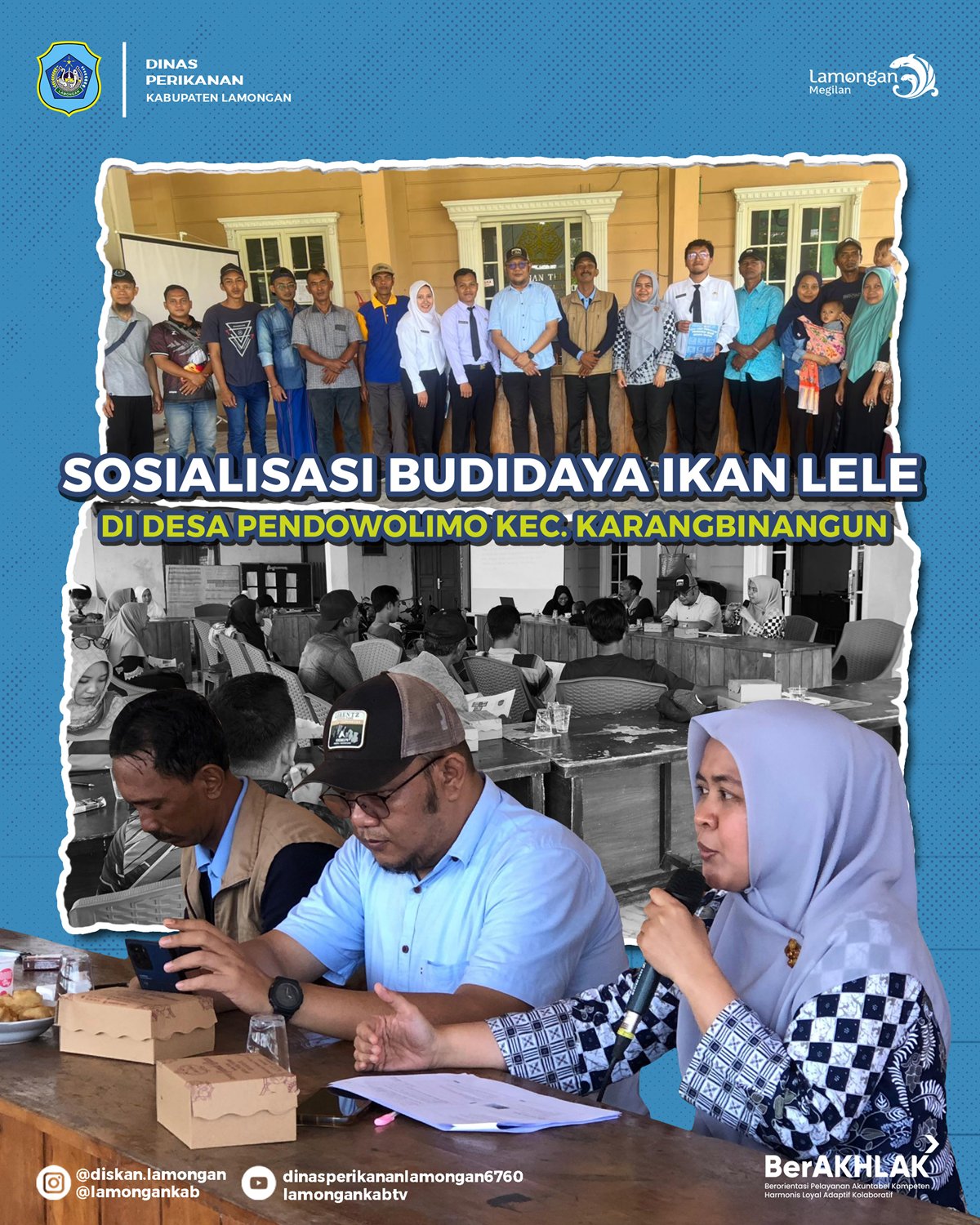 Foto: Sosialisasi Budidaya Ikan Lele