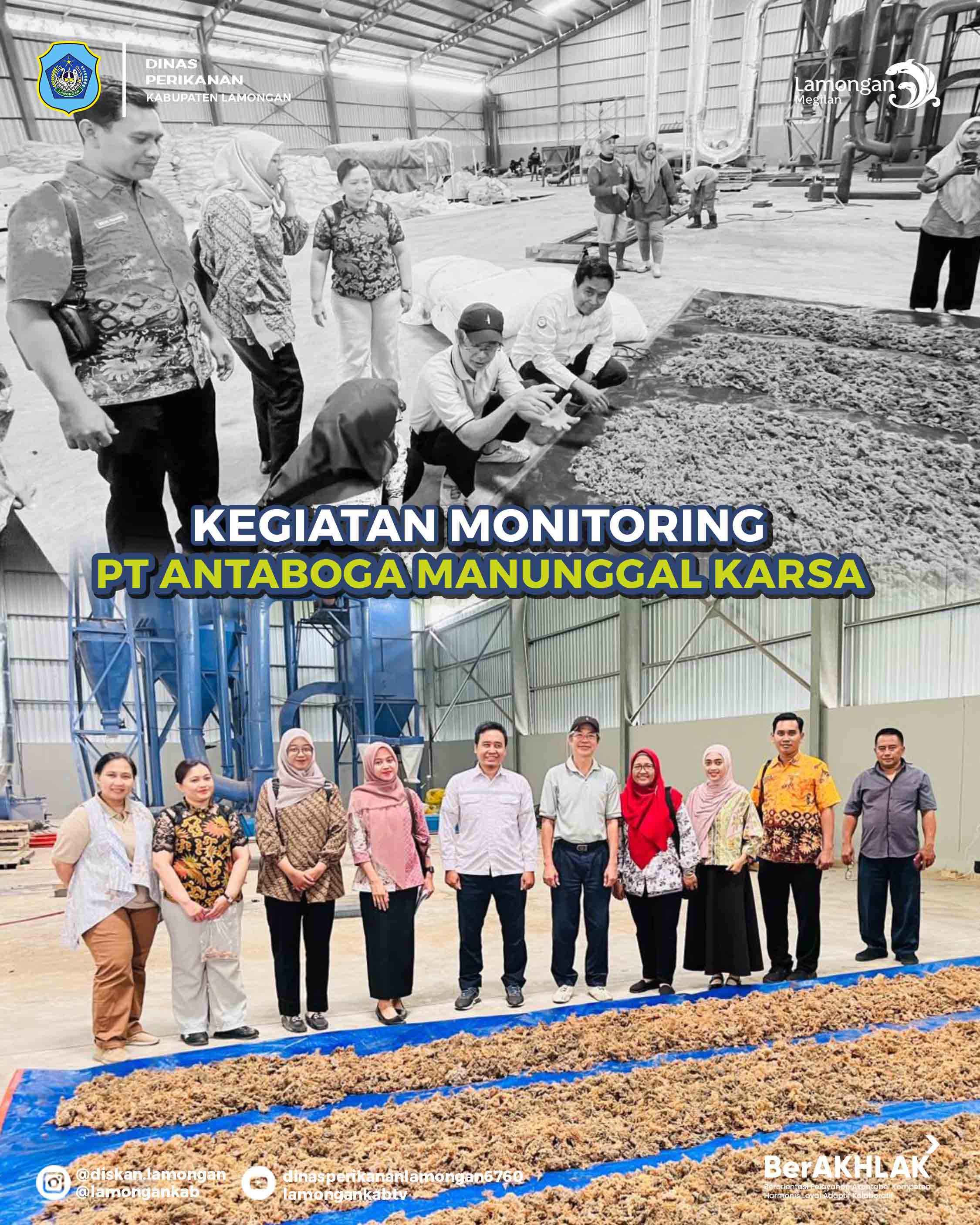 Foto: Monitoring di PT. Antaboga Manunggal Karsa