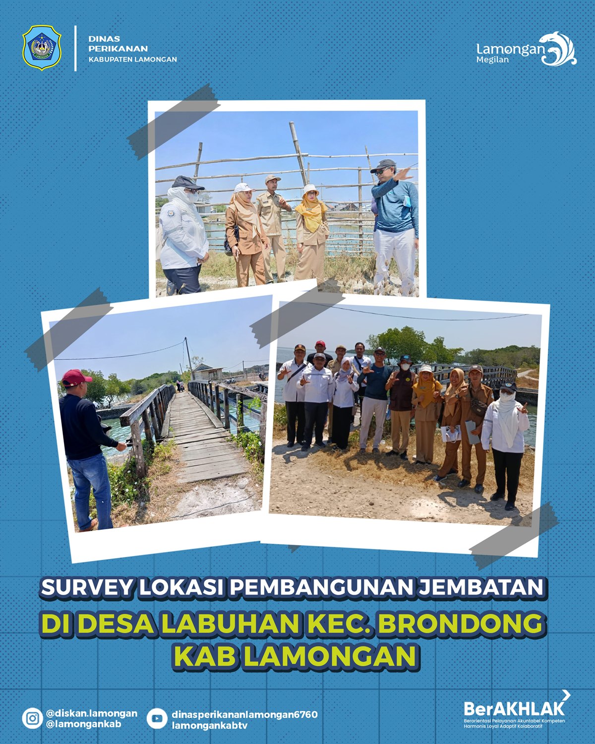 Foto: Survey Lokasi Pembangunan Jembatan