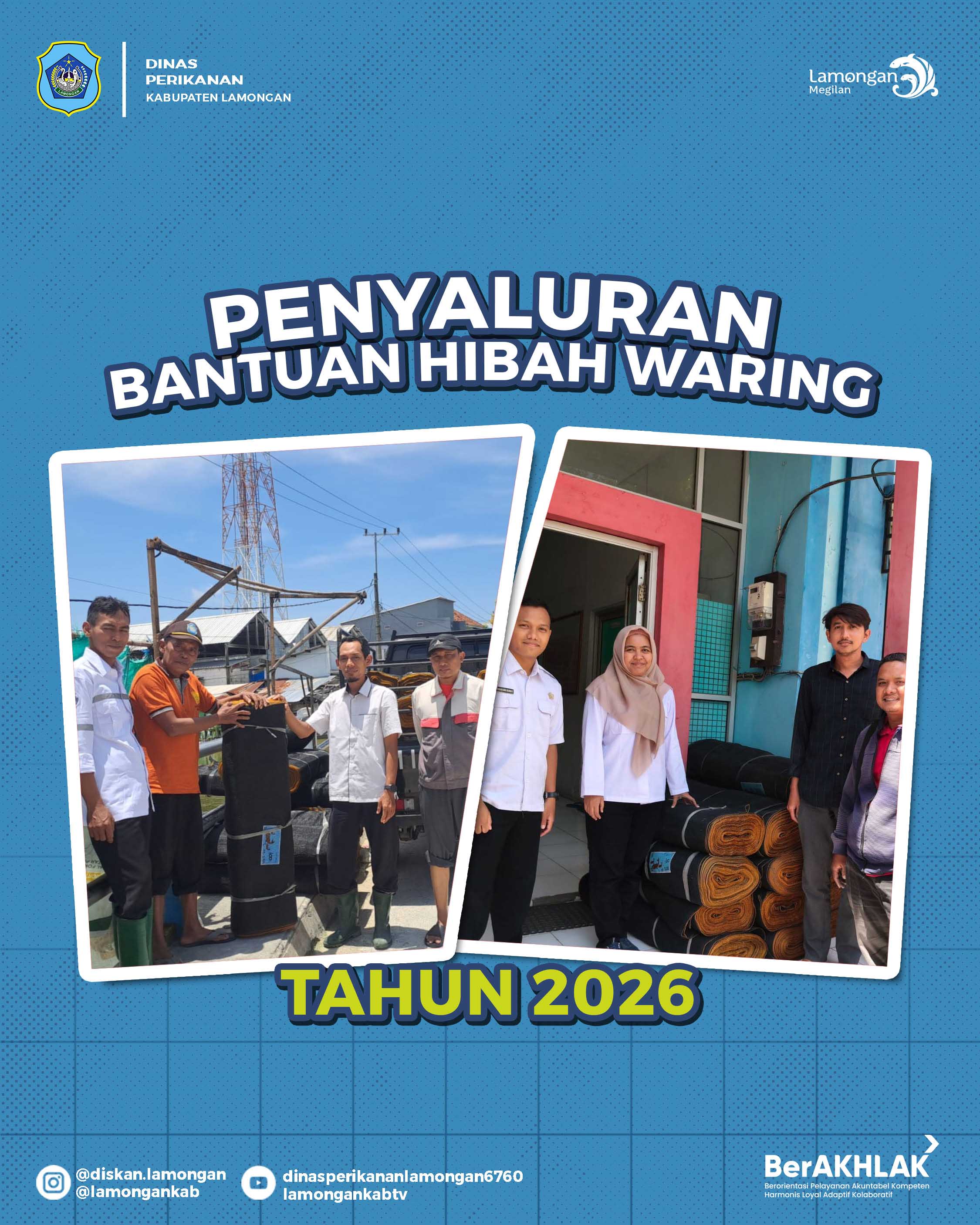 Foto: Penyaluran Bantuan Waring