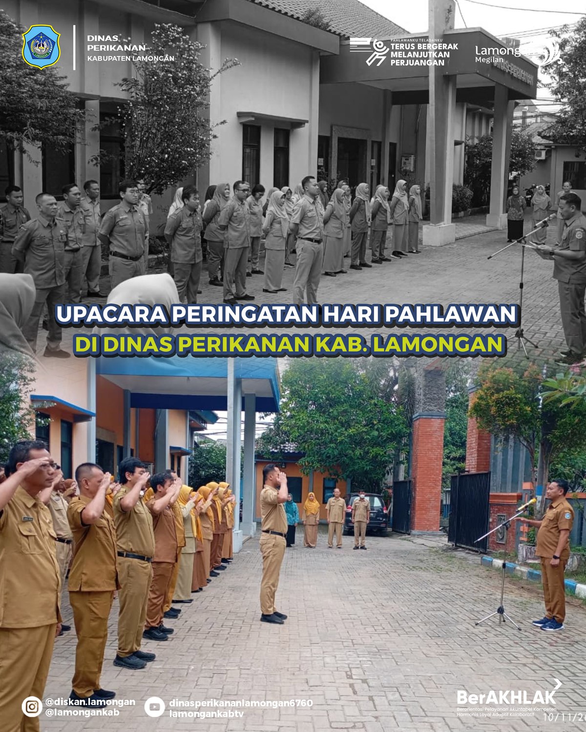Foto: Upacara Peringatan Hari Pahlawan