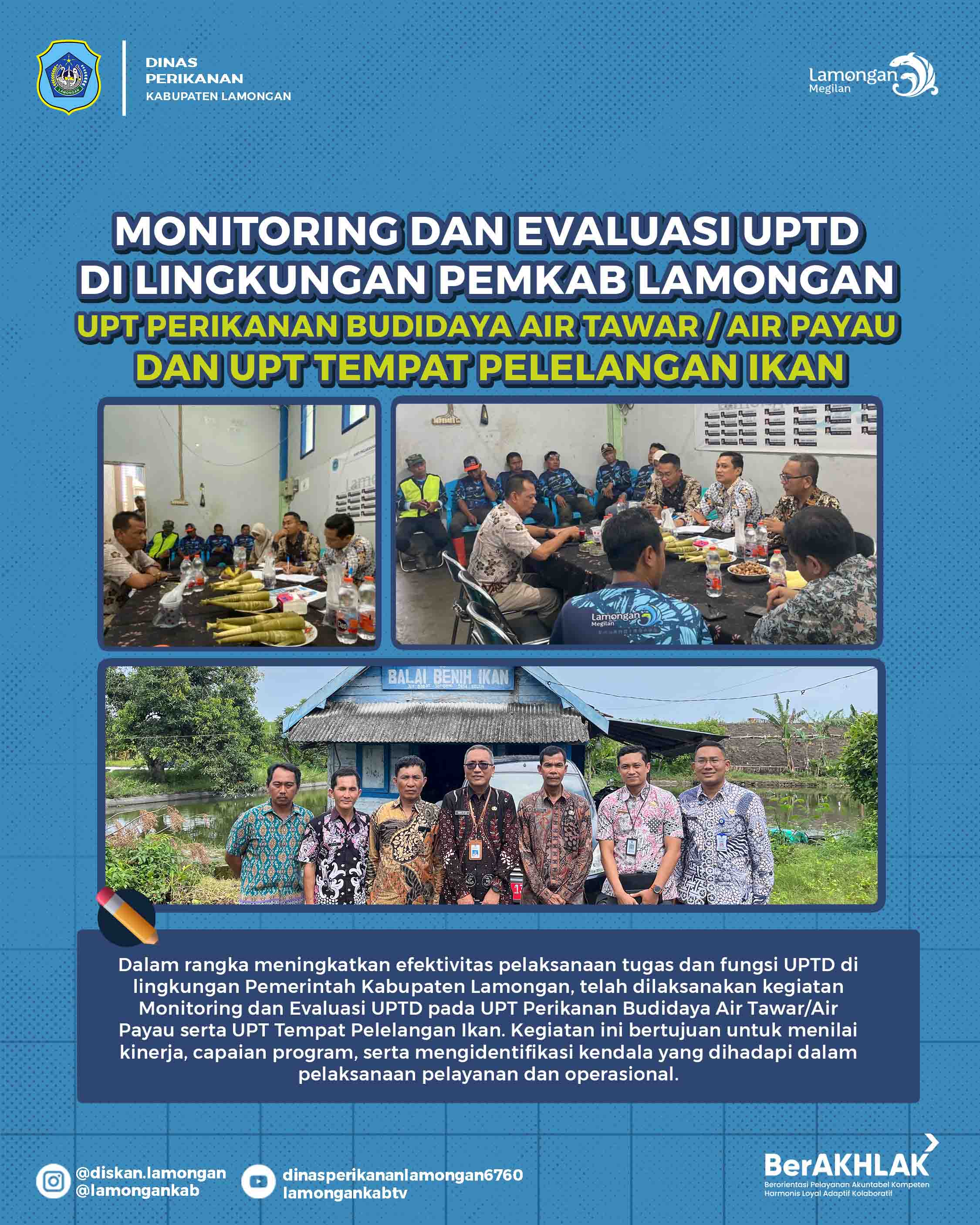 Foto: Monitoring dan Evaluasi UPTD