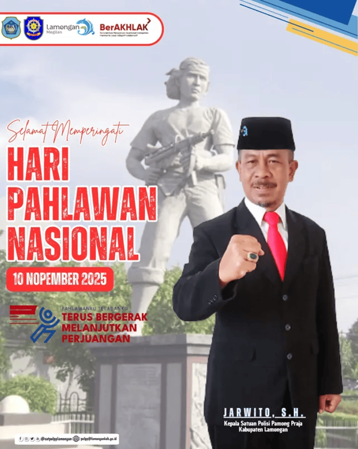 Foto: Selamat memperingati Hari Pahlawan Nasional 10 Nopember 2025