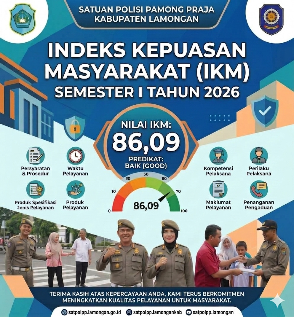 INDEKS KEPUASAN MASYARAKAT (IKM) SEMESTER I TAHUN 2026