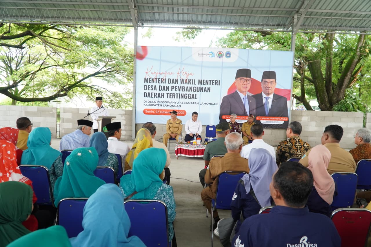 Menteri Desa Apresiasi Pemberdayaan Desa Di Lamongan