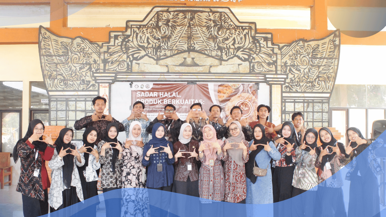 KKN UINSA Gandeng BPJPH dan P3H Lamongan, Dorong UMKM Desa Sungelebak Miliki Sertifikasi Halal