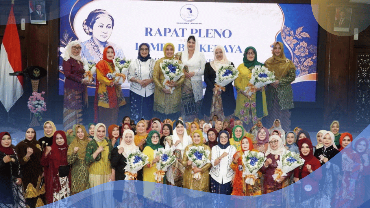 Foto: IWAPI Lamongan Gelar Lomba Berkebaya