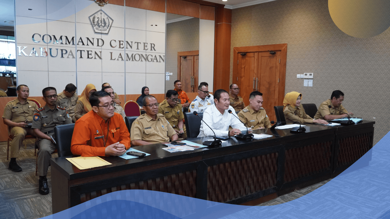Pemkab Lamongan Koordinasikan Kesiapan Pelayanan Jelang Lebaran Hingga Penanganan Bencana Hidrometeorologi