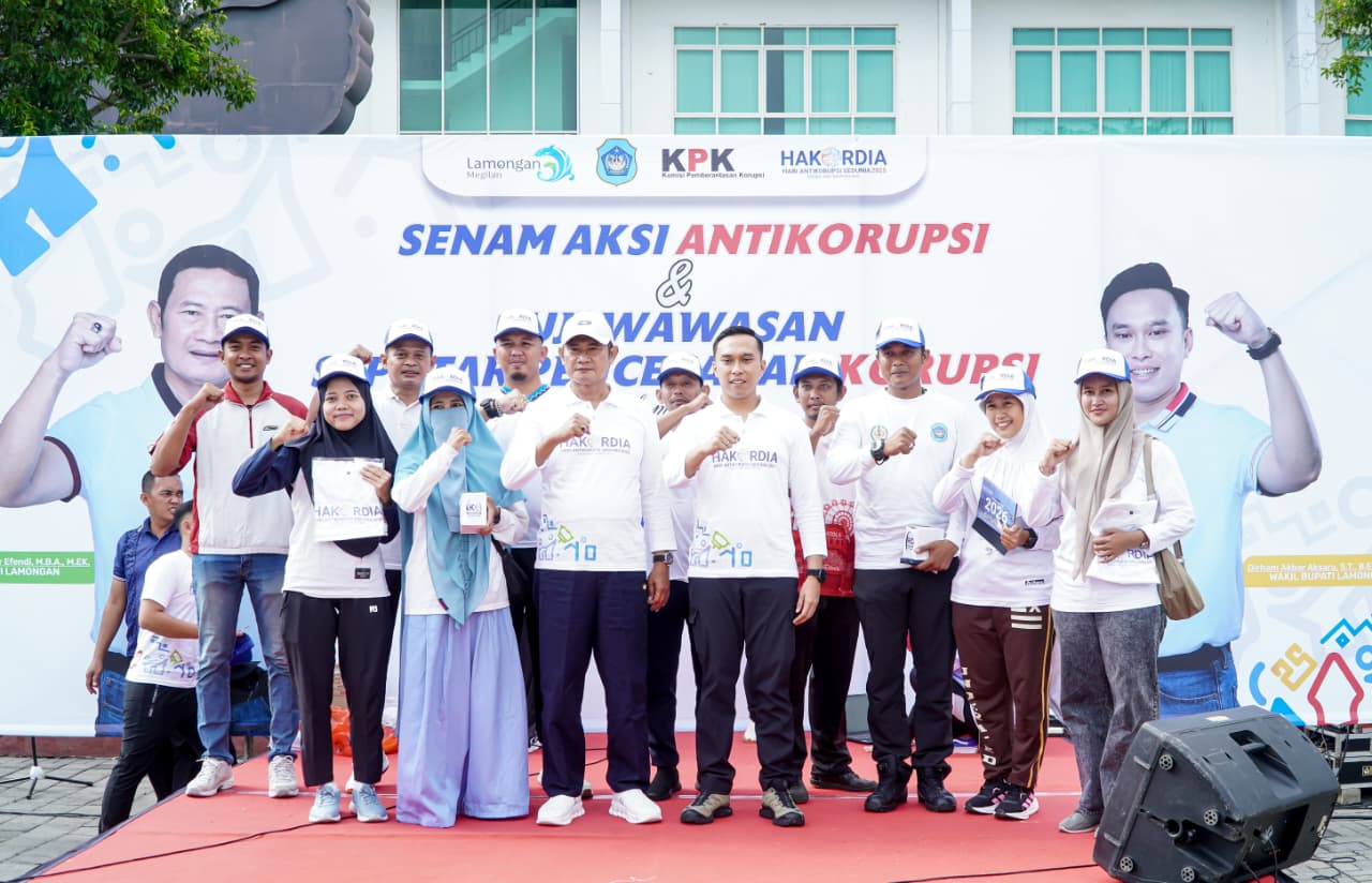 Kampanye Anti Korupsi Di Lamongan Terus Digencarkan Melalui Ragam Kegiatan