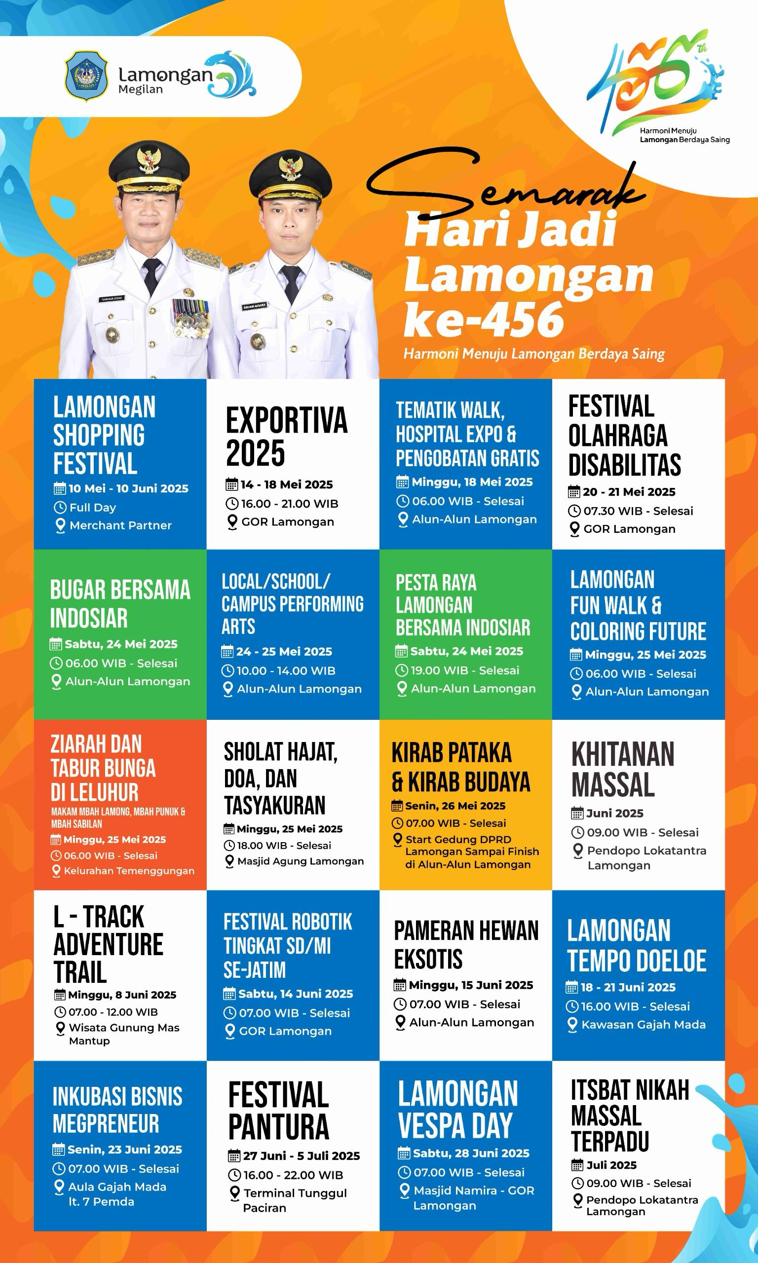 Rangkaian Kegiatan HJL ke-456