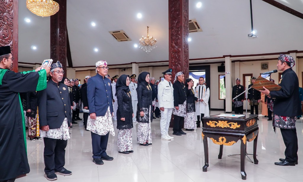 Lantik 96 Pejabat, Pak Yes Minta Efektivitas Anggaran
