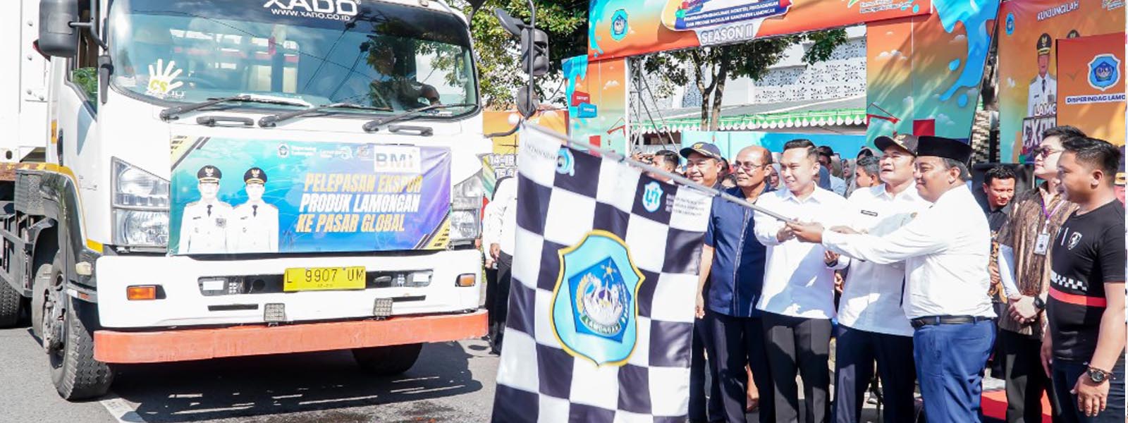 Pemberangkatan Ekspor Perdana 2025 Tandai Opening Lamongan Exportiva II