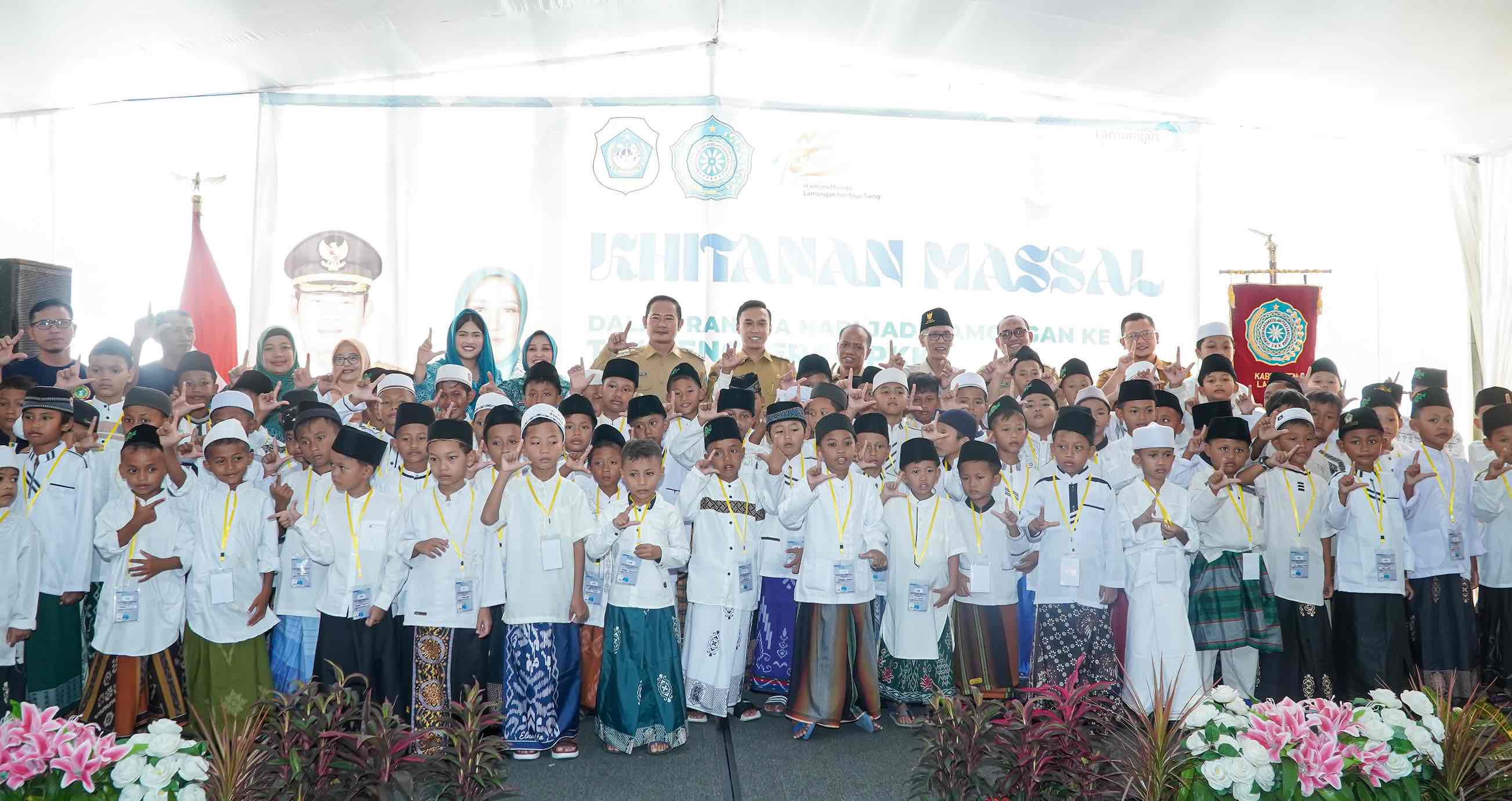 Peringati HJL 456, 103 Anak Ikuti Khitan Massal