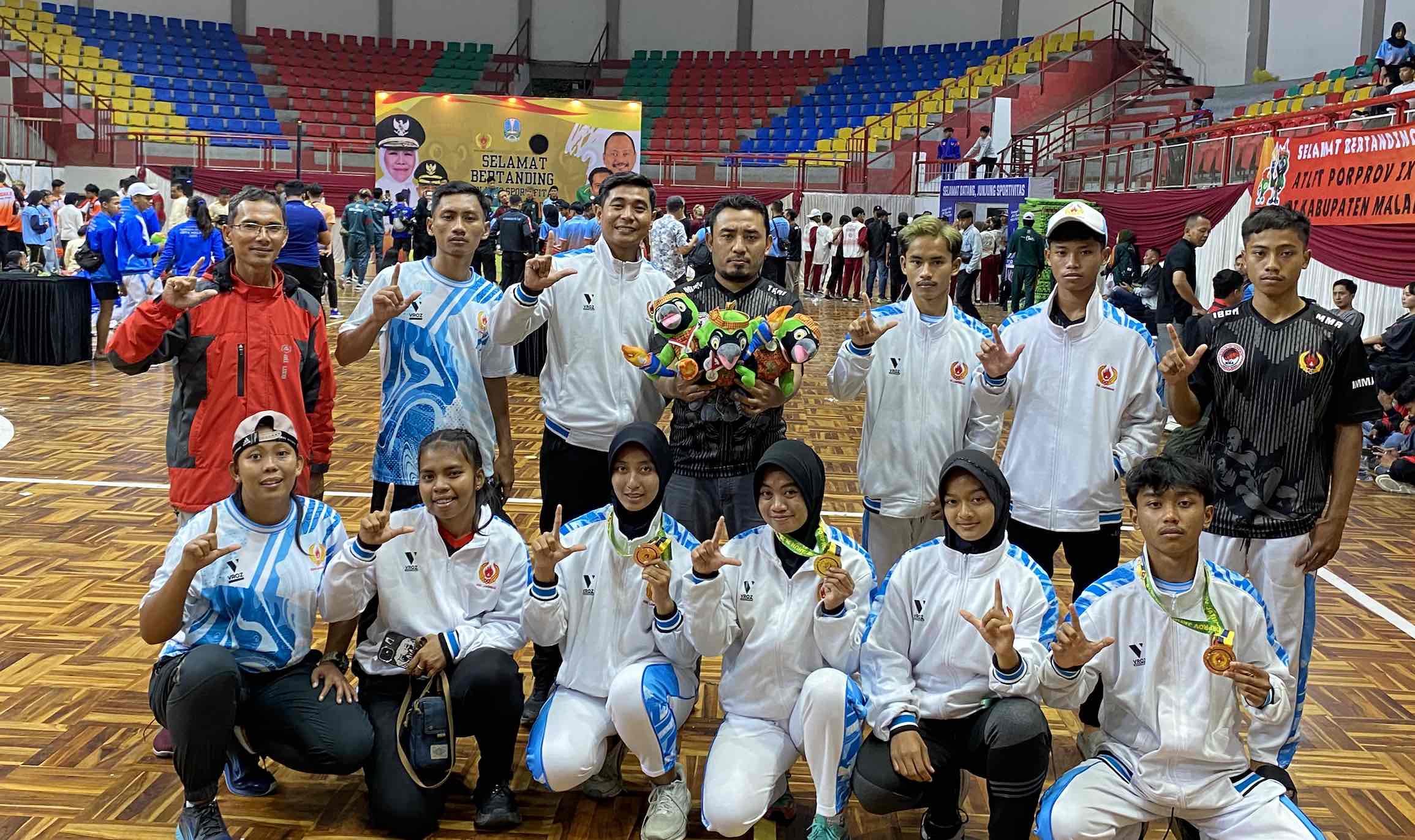 Cabor IBCA-MMA Raih Medali Emas Untuk Lamongan di Porprov IX Jatim