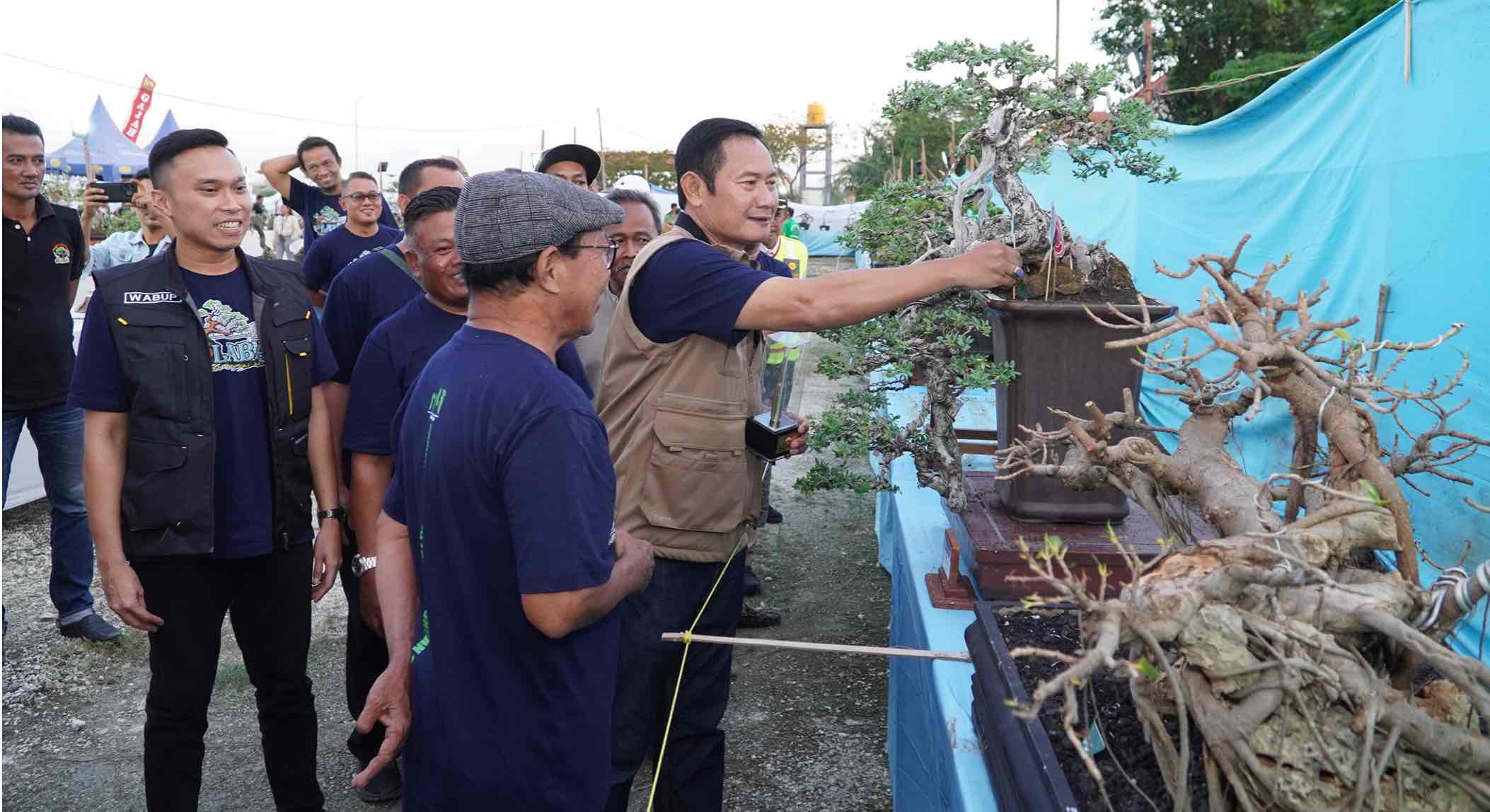 Pameran Bonsai Dukung Ekonomi Kreatif di Lamongan
