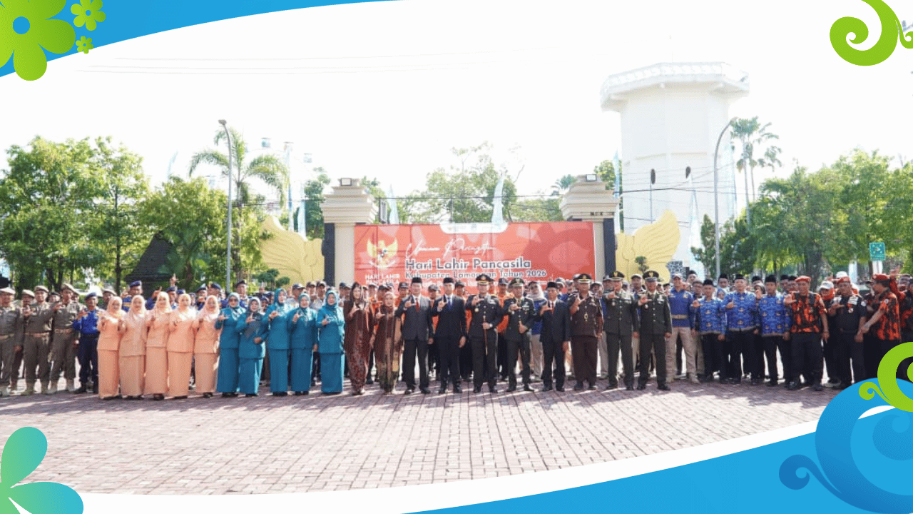Lamongan Gelar Upacara Peringatan Hari Lahir Pancasila
