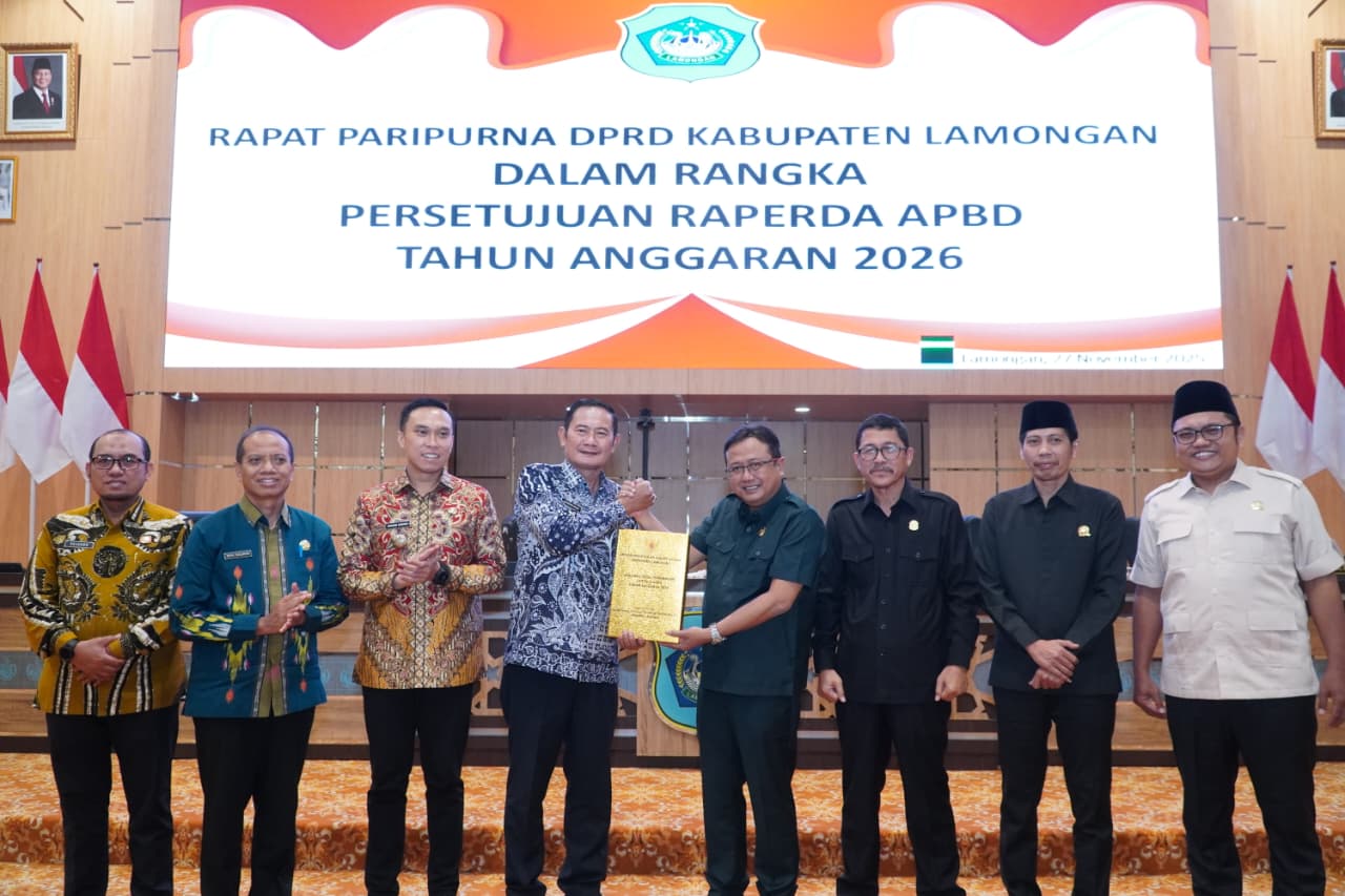 APBD Lamongan 2026 Disetujui