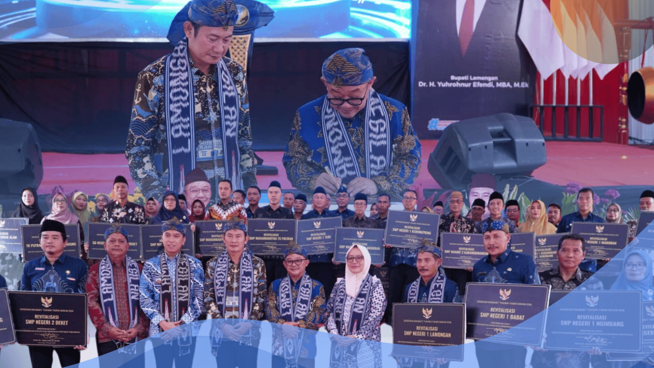 Pemkab Lamongan Apresiasi Revitalisasi Satuan Pendidikan Untuk Dukung Penyiapan Generasi Emas