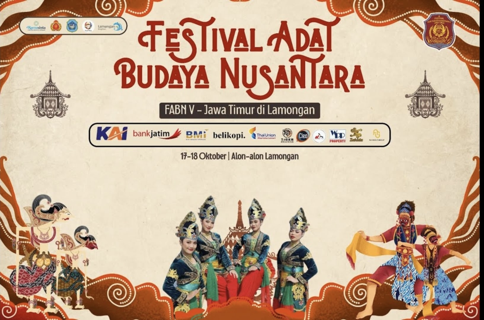 [Siaran Langsung] Festival Adat Budaya Nusantara (FABN) V Jawa Timur