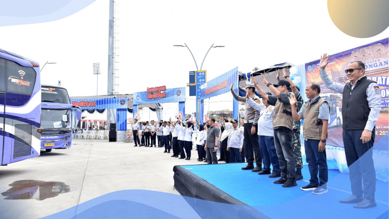 Pemkab Lamongan Fasilitasi 146 Pemudik Balik Gratis
