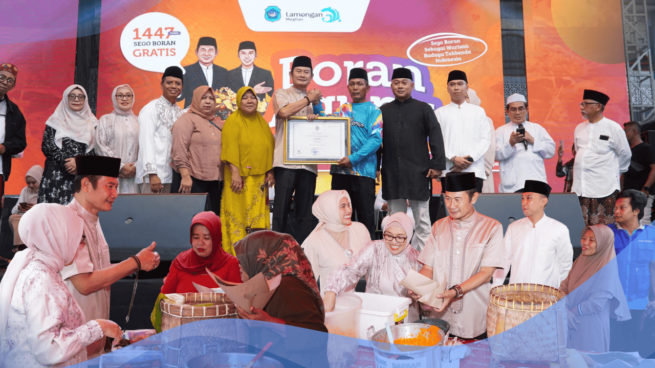 Lamongan Gelar Boranan Agung, 1447 Porsi Dibagikan
