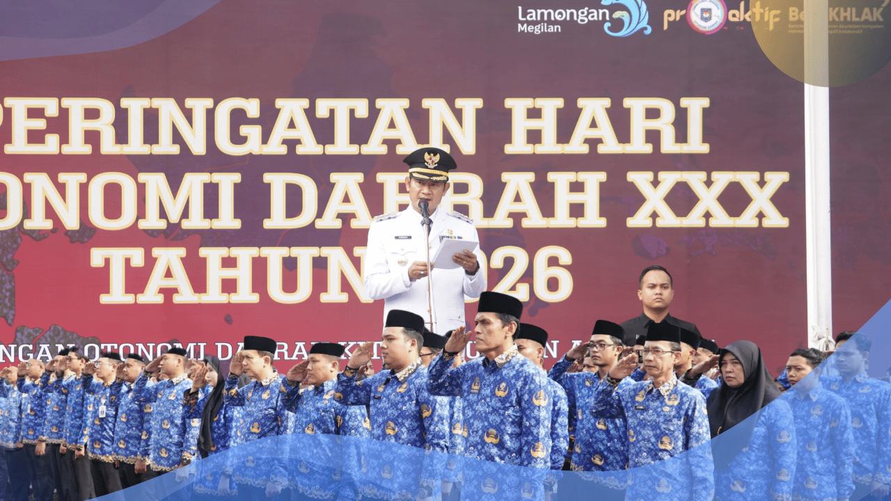 Peringatan Hari Otonomi Daerah Ke-XXX Tahun 2026 di Lamongan