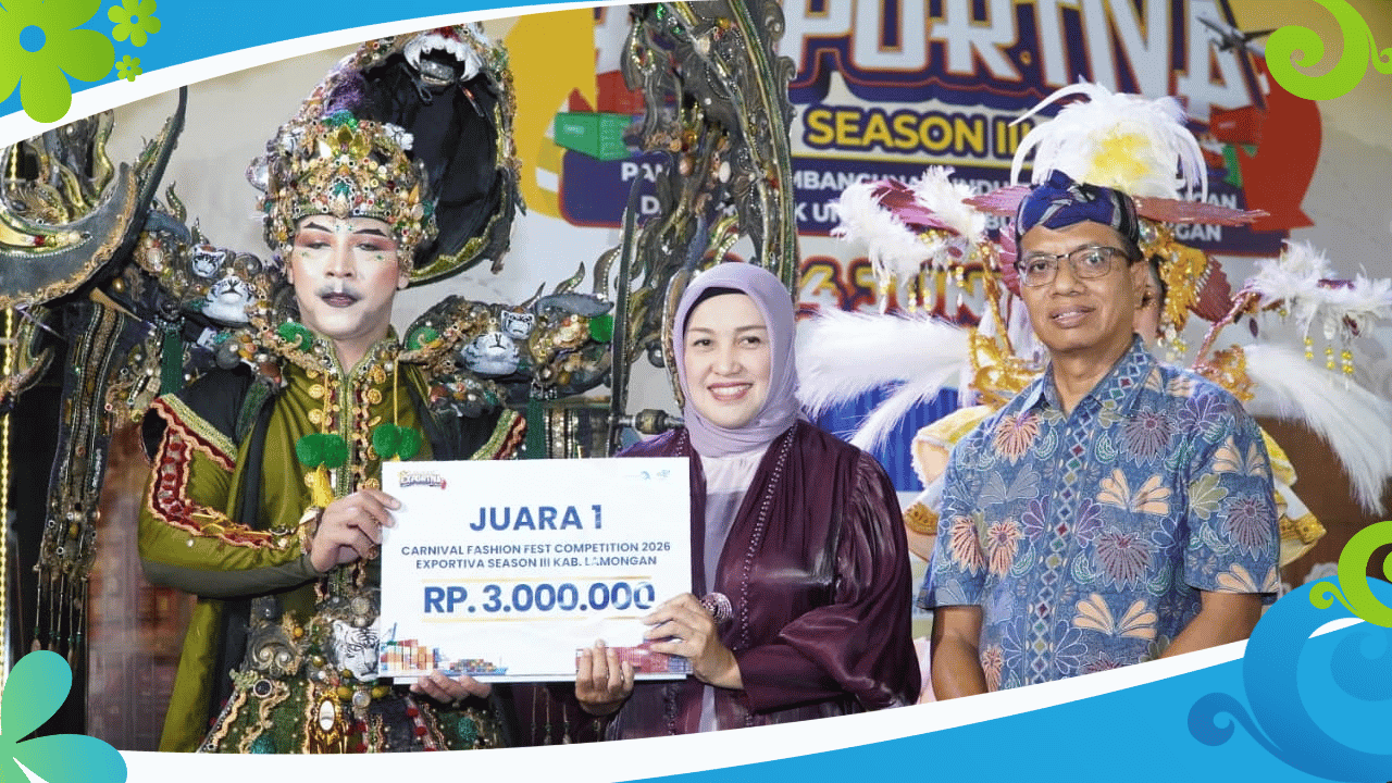 Perdana Digelar, Carnival Fashion Fest Pacu Kemajuan Ekonomi Kreatif Lamongan