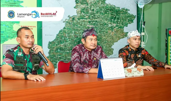 Pak YES Tinjau Satgas Swasembada Pangan Sego Boran Kodim 0812/Lamongan