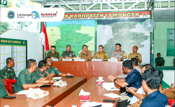 Pak Yes Dorong Percepatan Penyerapan Gabah dan Luas Tambah Tanam di Lamongan