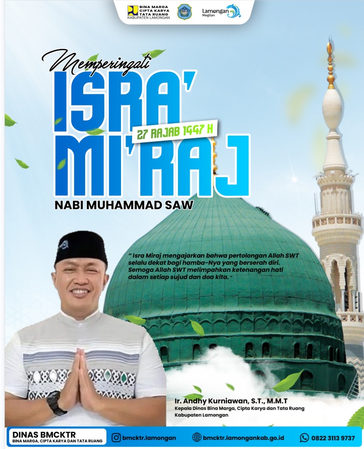 Isra' Mi'raj 27 Rajab 1447 H