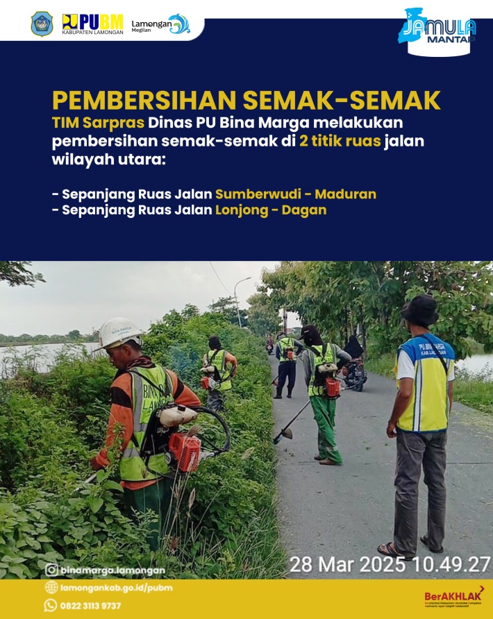 PEMBERSIHAN SEMAK-SEMAK SEKTOR UTARA II