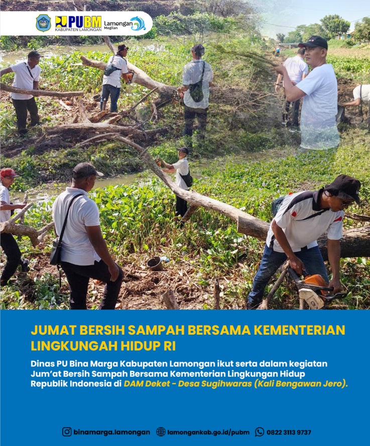 Foto: JUMAT BERSIH SAMPAH BERSAMA KEMENTERIAN LINGKUNGAN HIDUP RI