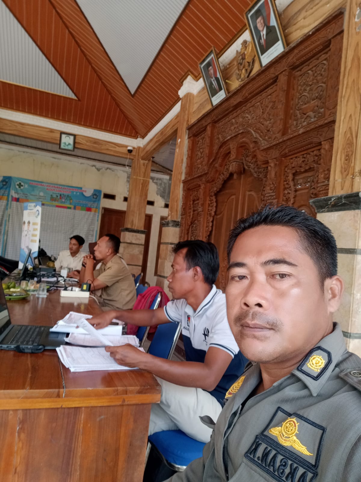 Foto: Kegiatan Pembayaran PBB P2 Tahun 2026 Desa Warukulon Kecamatan Pucuk 2026