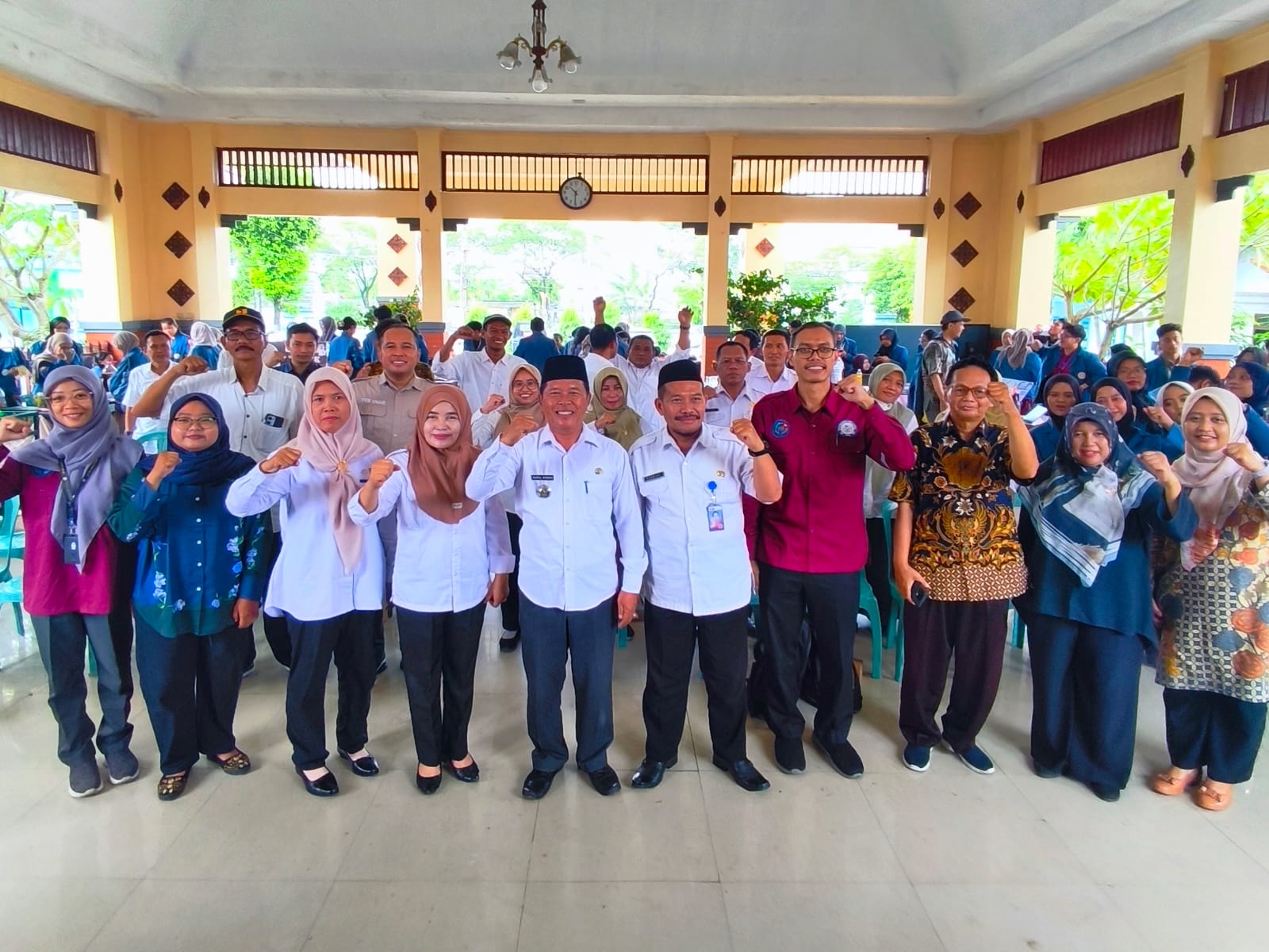 Foto: Kegiatan Belajar Bersama Komunitas (BBK) 7 Univrsitas Airlangga di Kecamatan Pucuk Kabupaten Lamongan Tahun 2026
