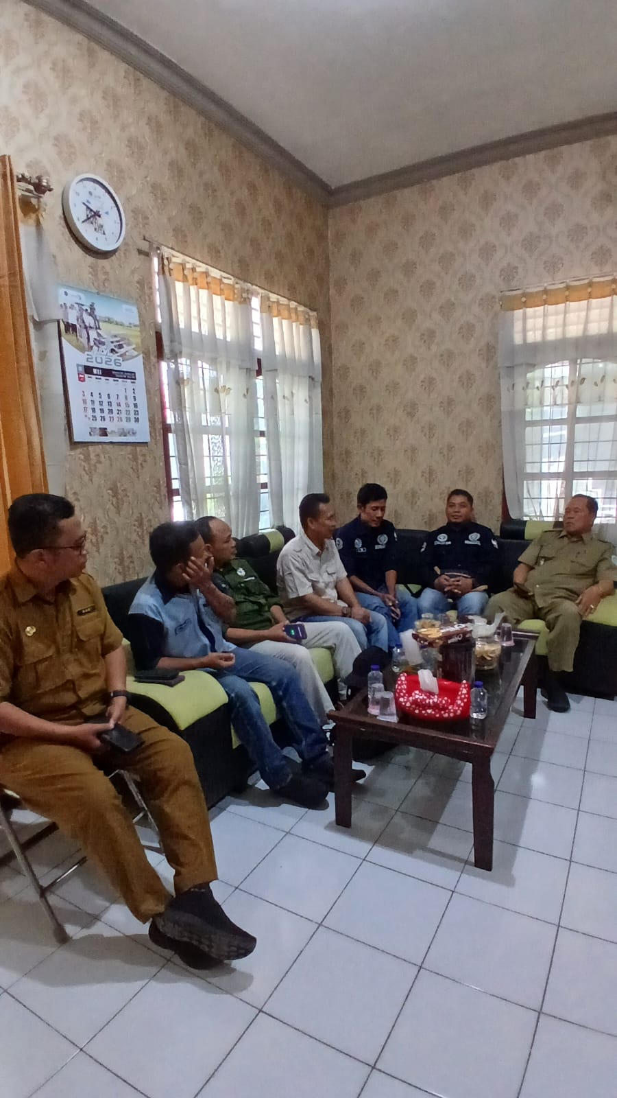 Foto: Perkenalan dan Perpisahan petugas Pendangping Desa yang baru Wilayah Kecamatan Pucuk