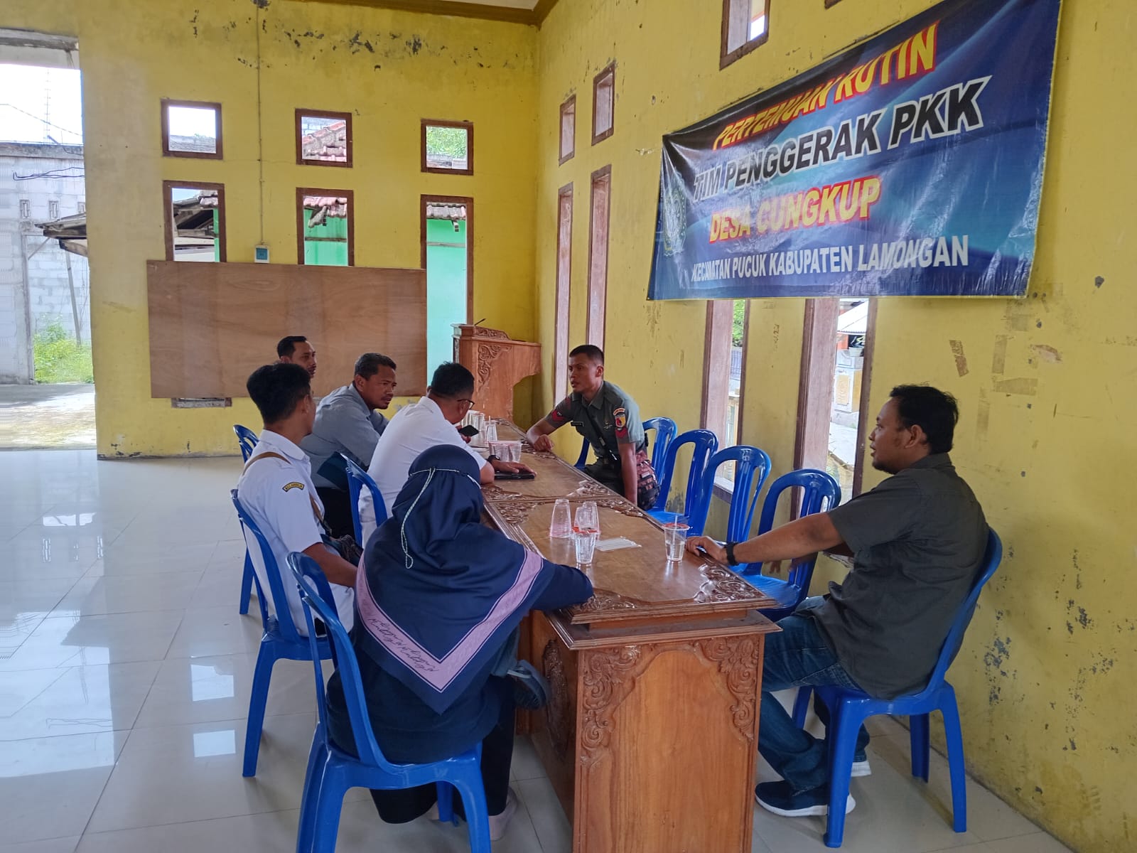 Foto: SURVEY DAN PENGUKURAN LAHAN PEMBANGUNAN KOPERASI DESA MERAH PUTIH DESA CUNGKUP KECAMATAN PUCUK