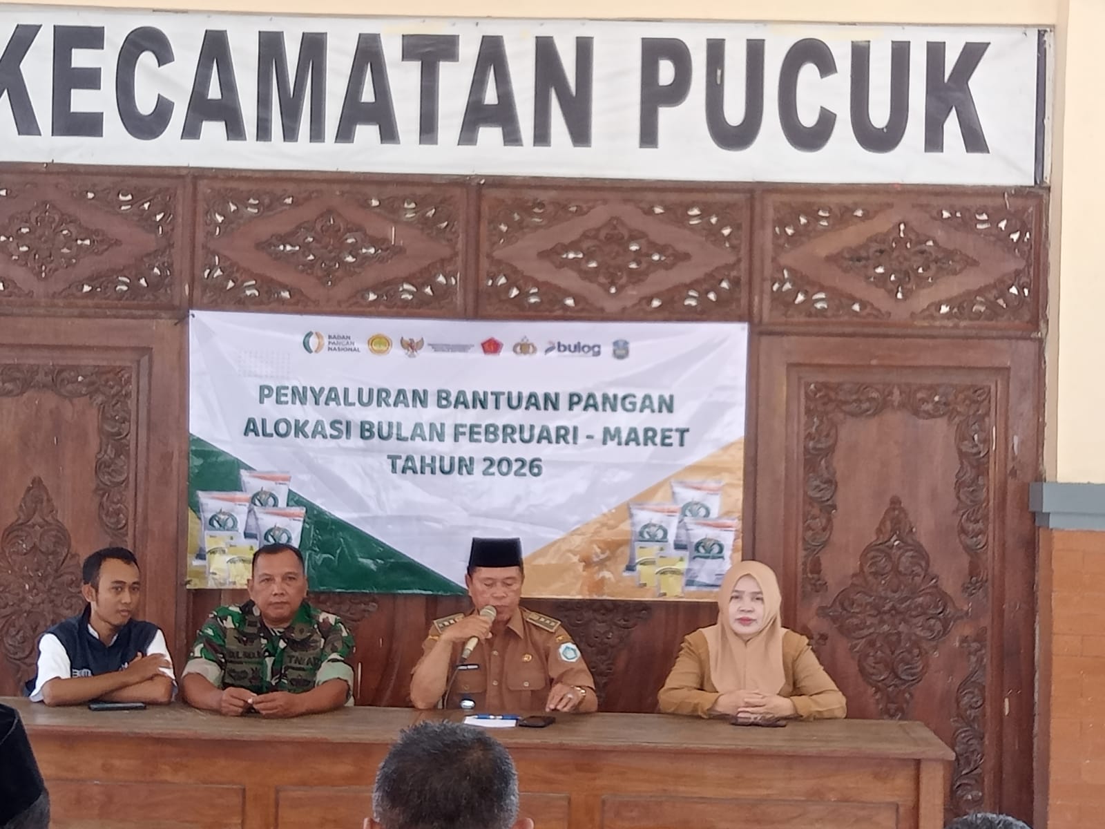 Foto: Kegiatan Penyaluran Bantuan Pangan Alokasi Bulan Februari – Maret Tahun 2026