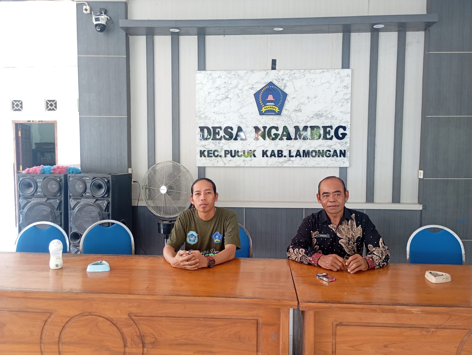 Foto: Monev Perpustakaan Desa Ngambeg Kecamatan Pucuk Kabupaten Lamongan