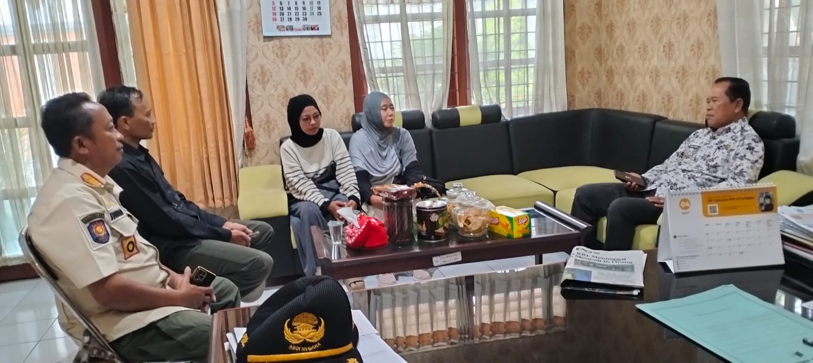 Foto: Koordinasi Bersama Kepala Desa Waruwetan beserta Ketua Bumdes Desa Tahun 2026