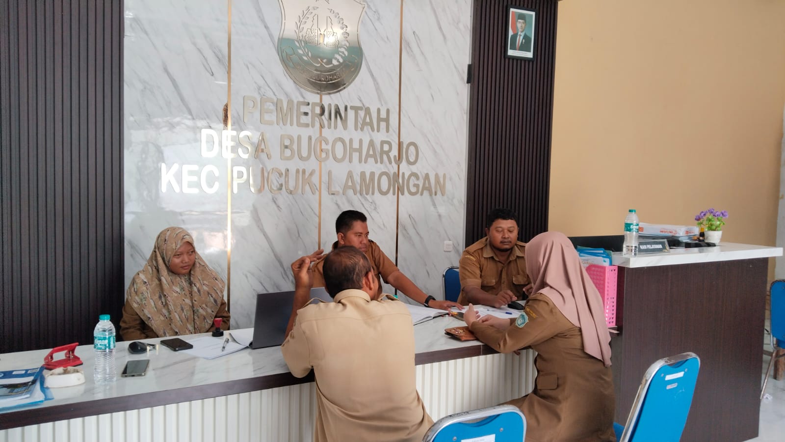 Foto: Kegiatan Koordinasi dan Pembinaan Kearsipan di Desa Bugoharjo Kecamatan Pucuk 2026