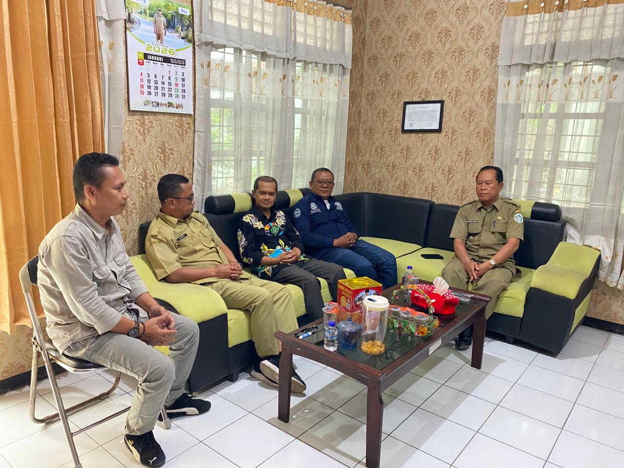 Foto: Perkenalan dan koordinasi koordinator TA Pendamping Desa di Kecamatan Pucuk Kab. Lamongan