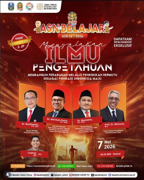Foto: Kegiatan Webinar Ilmu Pengetahuan Membangun Peradaban Melalui Pendidikan Bermutu Sebagai Fondasi Indonesia Maju