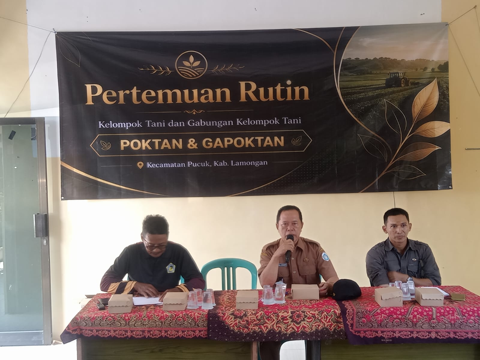 Foto: Pertemuan Rutin KTNA dan Kelompok tani SE Kec.Pucuk