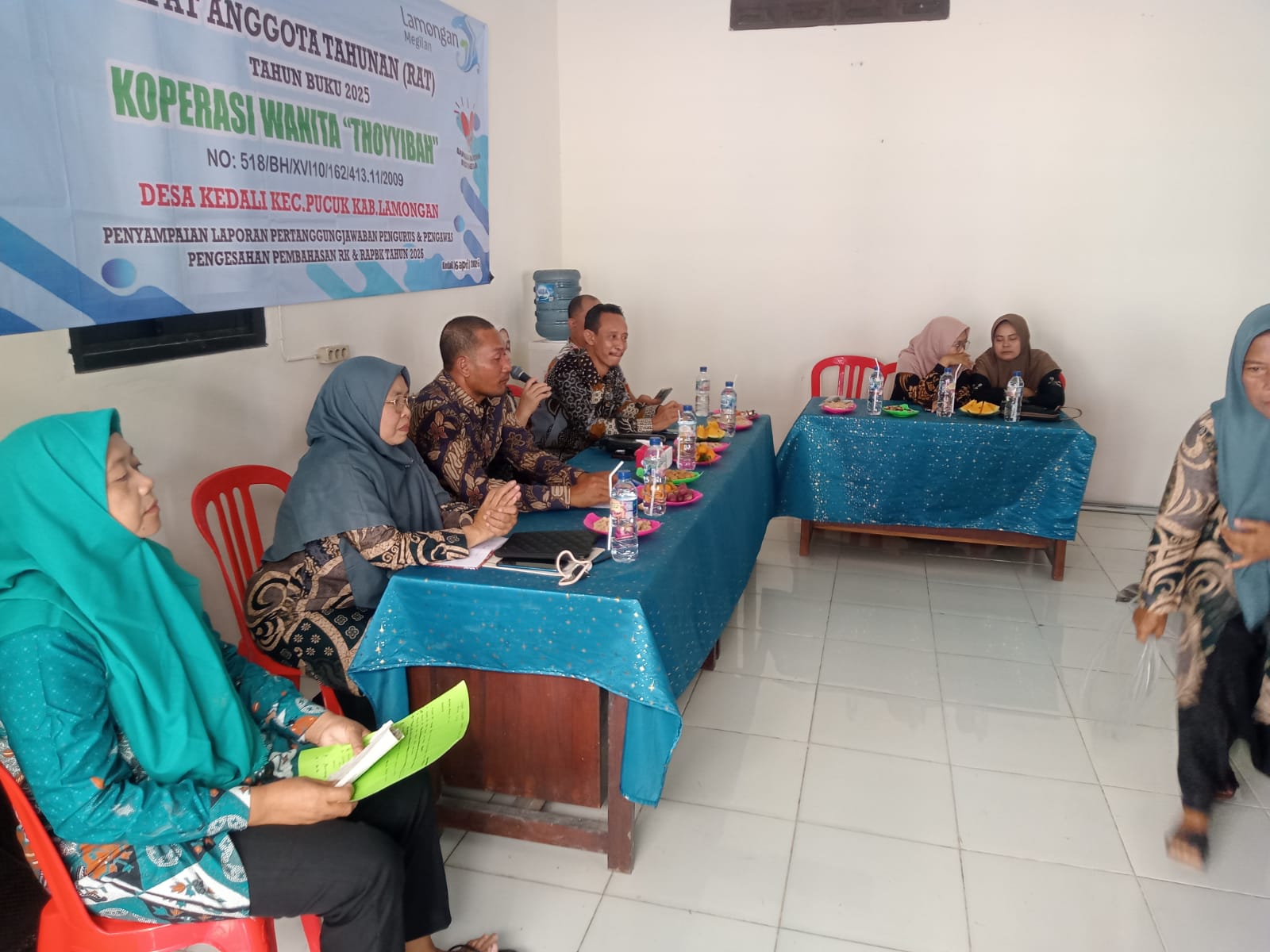 Kegiatan RAT th 2025 Kopwan Thoyibbah Desa Kedali Kecamatan Pucuk Kabupaten Lamongan 2026