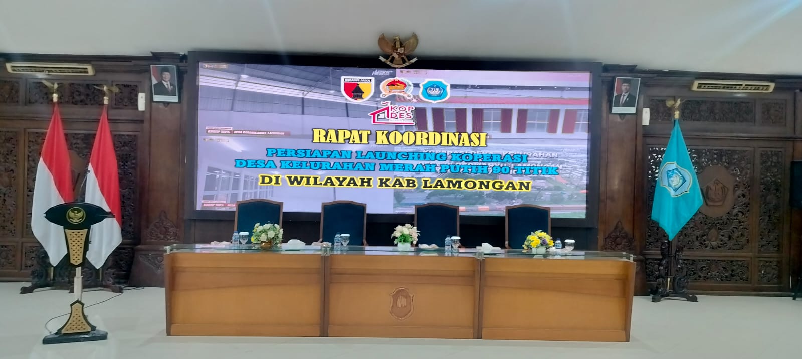 Foto: RAKOR PERSIAPAN LAUNCHING KDMP Lingkup Pemerintah Kabupaten Lamongan 2026
