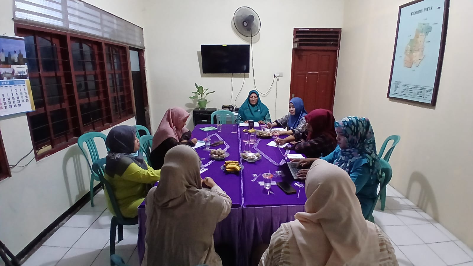 Foto: Koordinasi terkait PHBS - LBS Wilayah Kecamatan Pucuk 2026