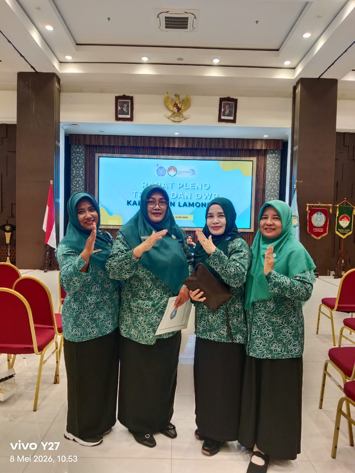 Foto: Rapat pleno PKK dan DWP kabupaten Lamongan 2026