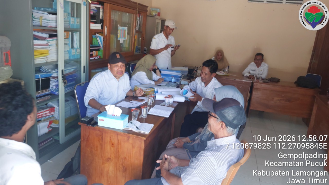 Foto: Kegiatan Monev DD tahap 1 Tahun 2026 Desa Gempolpading Kecamatan Pucuk