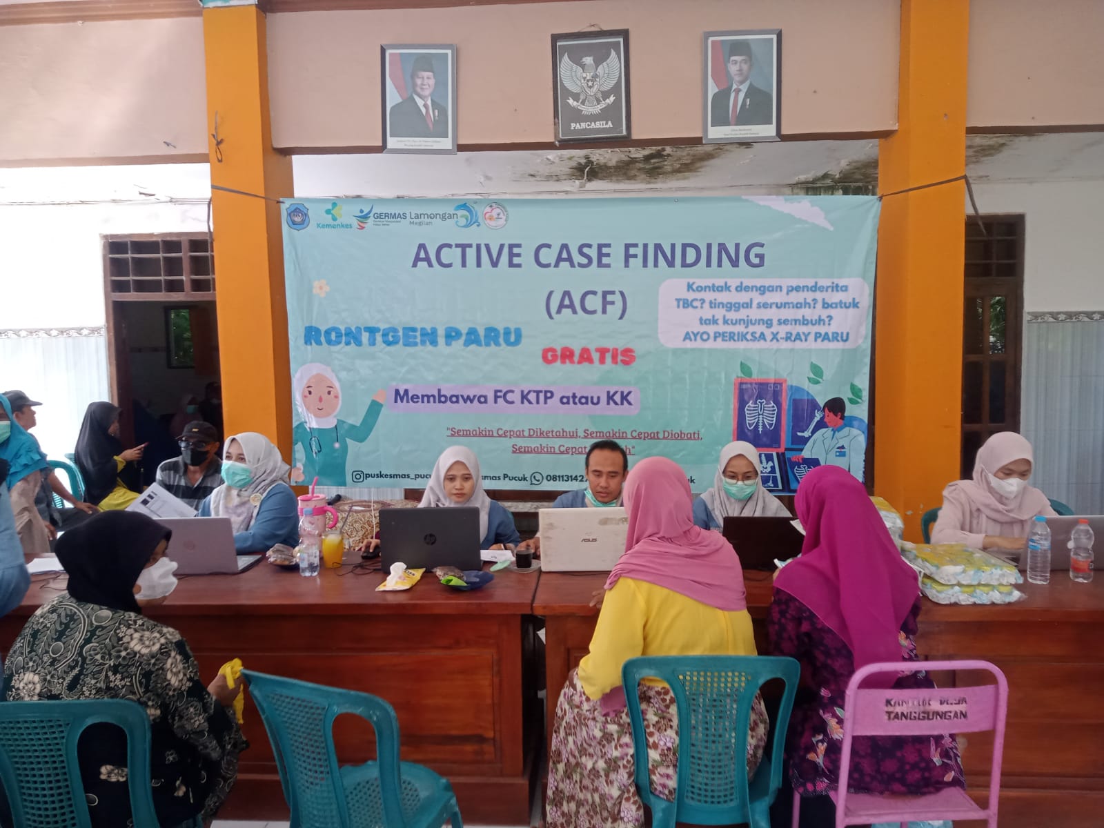 Foto: Kegiatan ACF (Active Case Finding) Desa Tanggungan Kecamatan Pucuk 2026