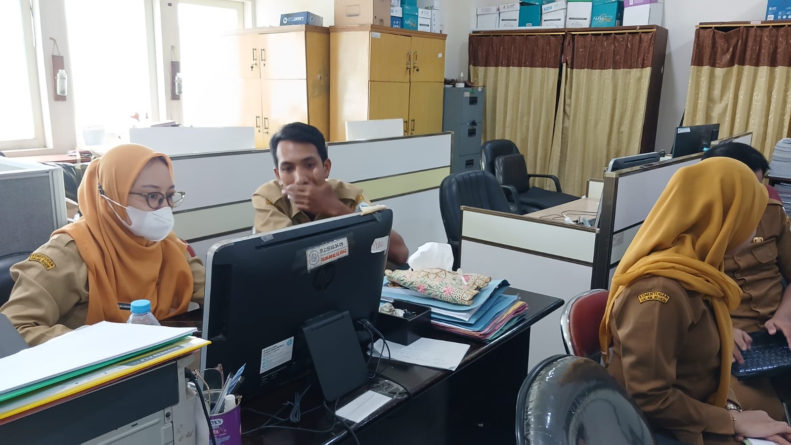 Foto: Pelaksanaan Konsultasi Terkait Penginputan Pelaporan Penyusutan Akhir Tahun 2025 - 2026